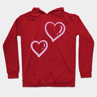 Cute, Hearts, Love, Sweet Hoodie